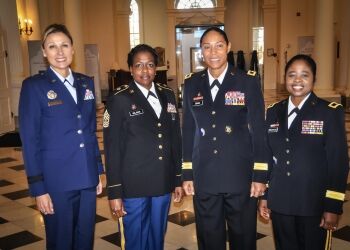 A first of the 54: Maryland National Guard reached a historic moment last year by having the first-ever all-female command staff.