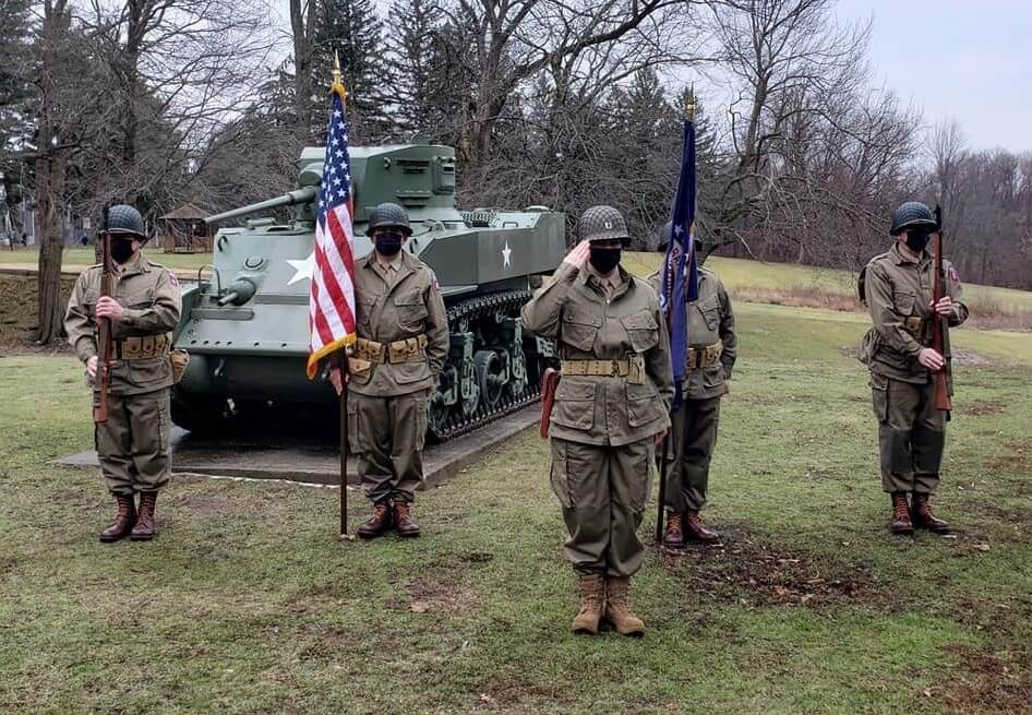 The MA VFW Honor Guard. Courtesy photo.