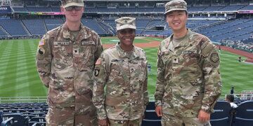 A Fort Belvoir SRU outing for soldiers to the Nationals baseball game. Courtesy photo
