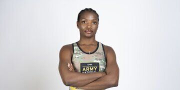 Spc. Adaugo Nwachukwu, currently serving in the 224 Brigade Engineer Battalion, 2/34 Infantry Brigade Combat Team, won her wrestling match April 14, advancing her to United World Wrestling U23 Pan-American Championships 2024.