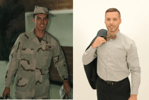 After his own transition from the Air Force, Paro sought the greater sense of purpose he felt from serving.